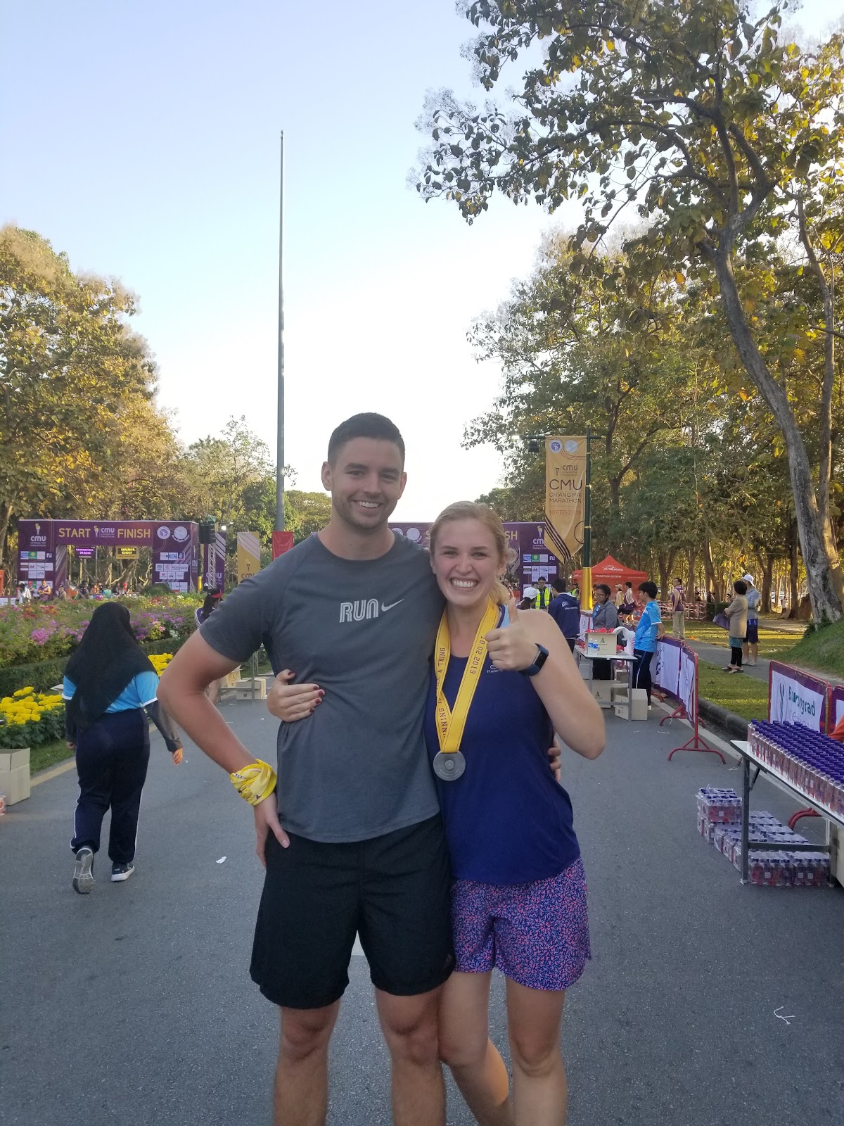 Half marathon in Chiang Mai