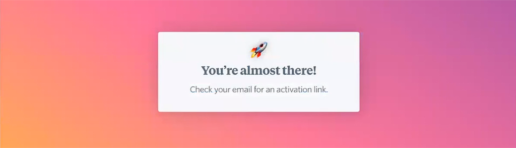 FullStory’s redesigned onboarding sequence step 2