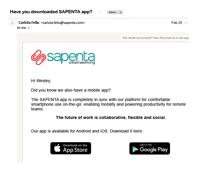 Example Of A Nagging Email