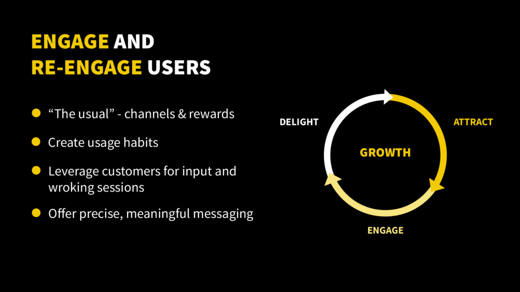 engage and re-engage users