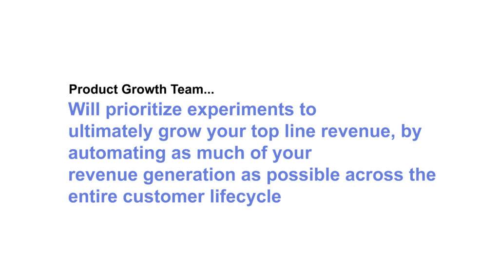 Product Growth team definition