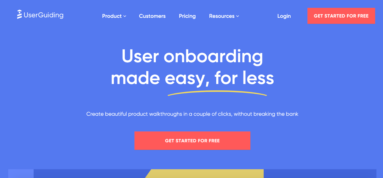 UserGuiding SaaS tool