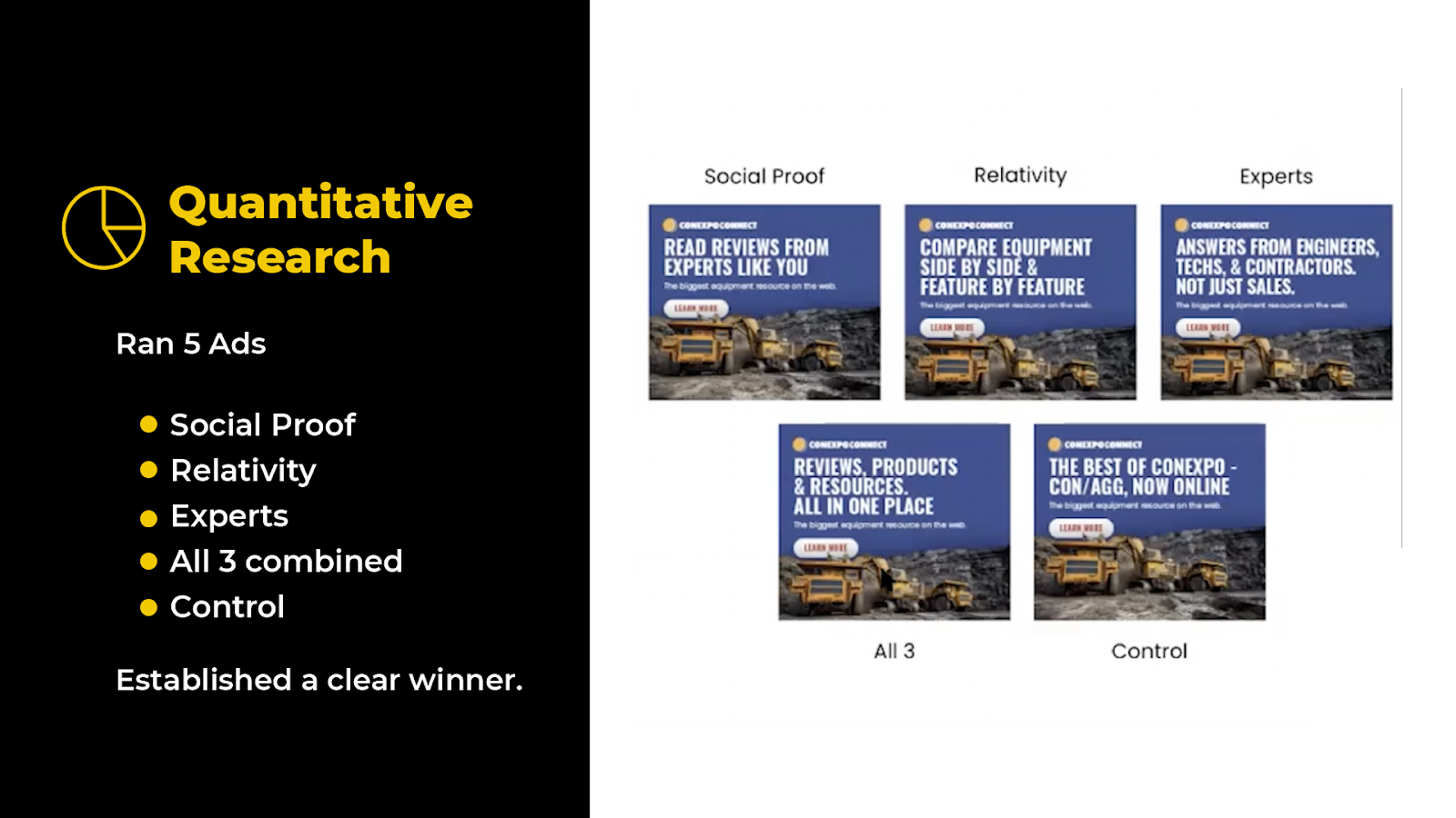 Quantitative saas customer research