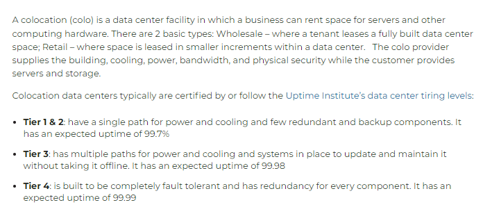 Nlyte explaining what a colocation data center is