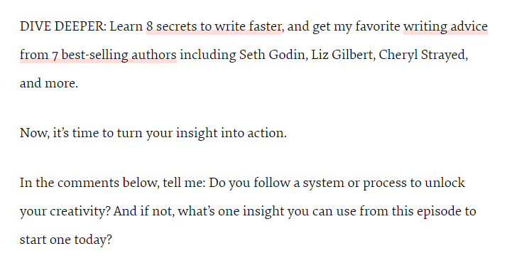 Example of SaaS copywriting with clear value proposition and call to action