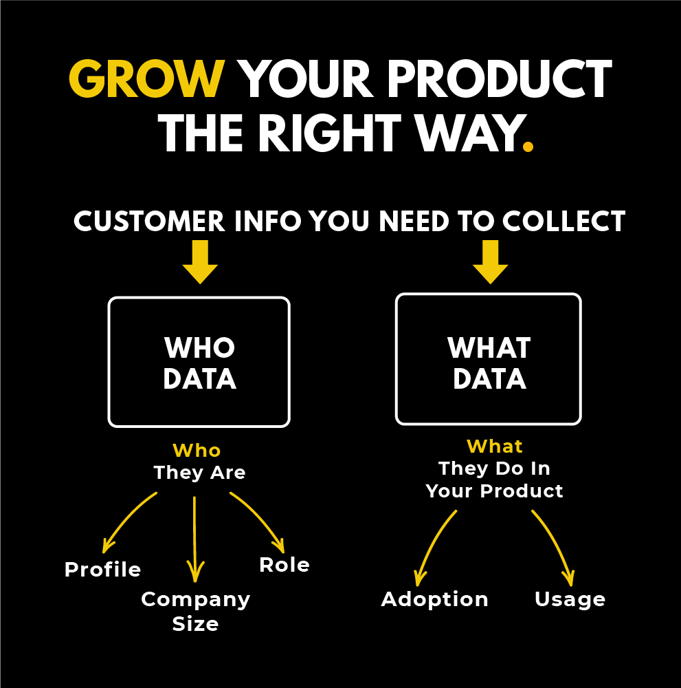 who and what data to collect for SaaS user research