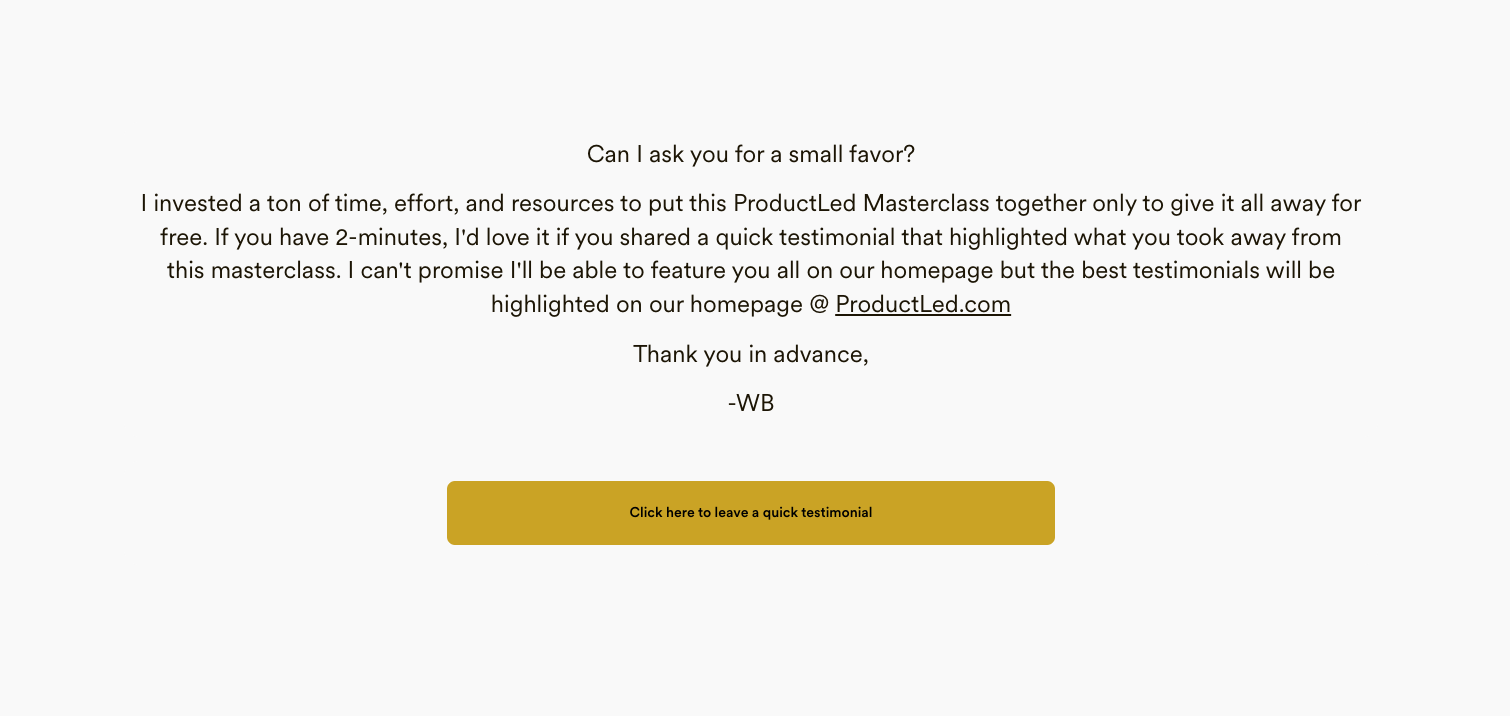 Small Favor