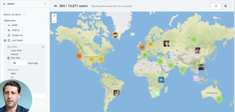 Intercom’s user map