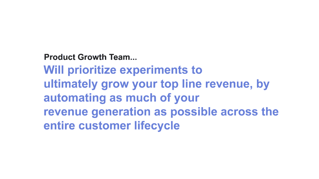 Product Growth team definition