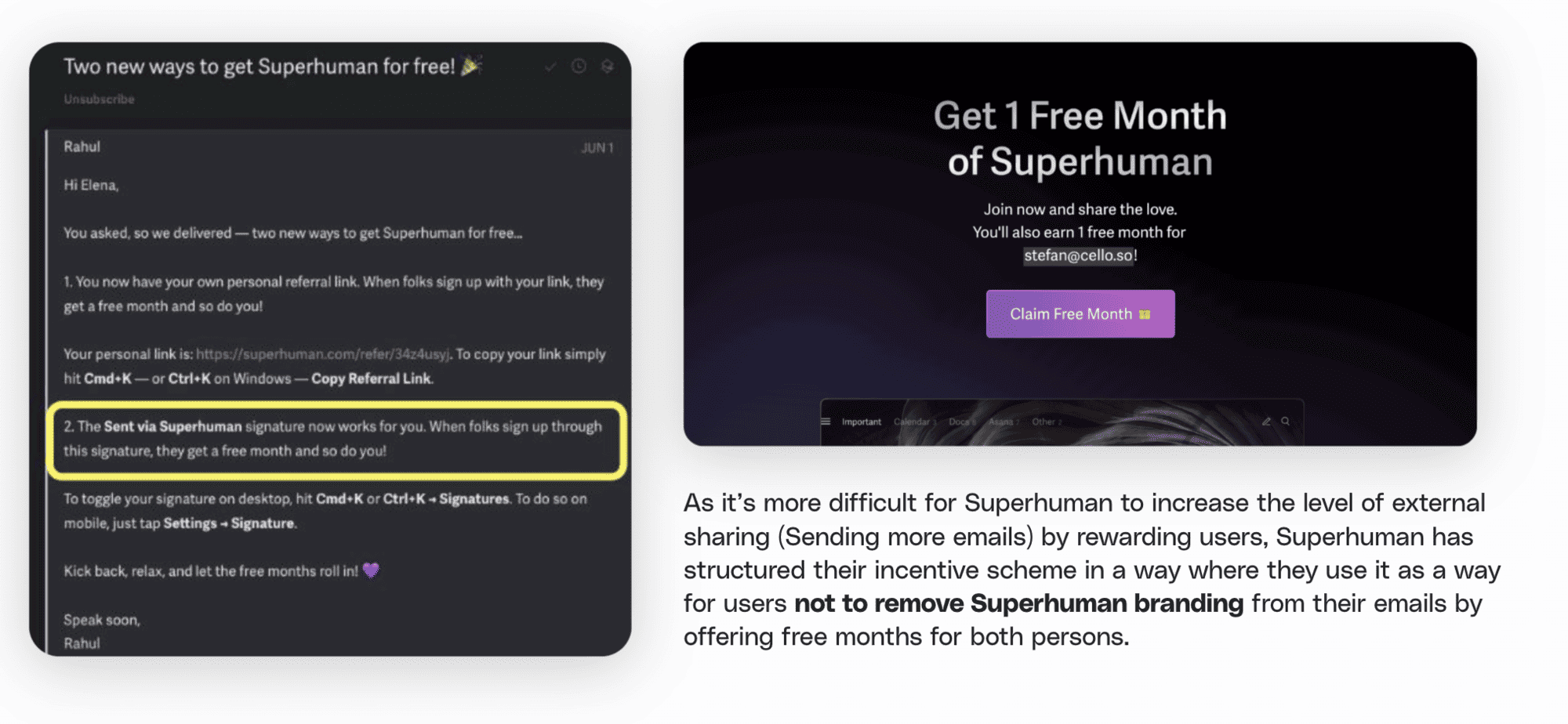 example of an incentive for superhuman