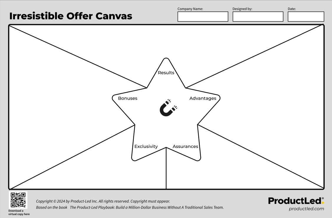 Irresistible Offer Canvas